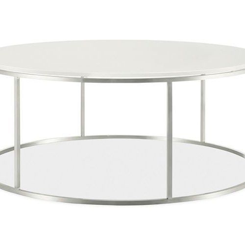 Glass And Stainless Steel Cocktail Tables (Photo 3 of 20)