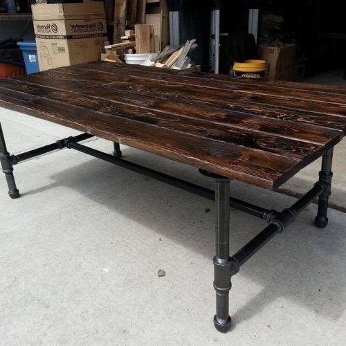 Aged Black Iron Coffee Tables (Photo 7 of 20)