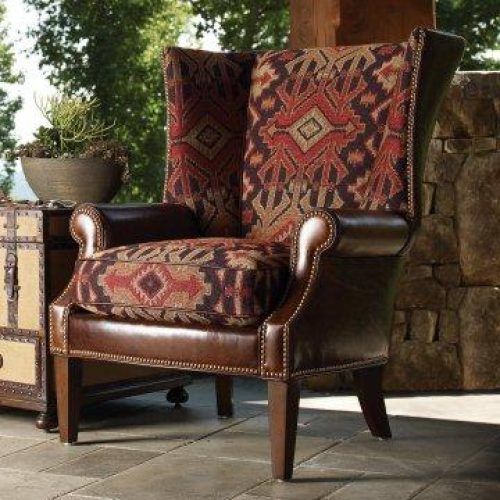 Marisa Faux Leather Wingback Chairs (Photo 20 of 20)
