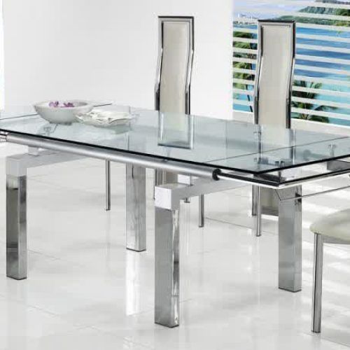 Extendable Glass Dining Tables (Photo 8 of 20)