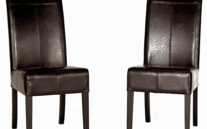20 Photos High Back Leather Dining Chairs