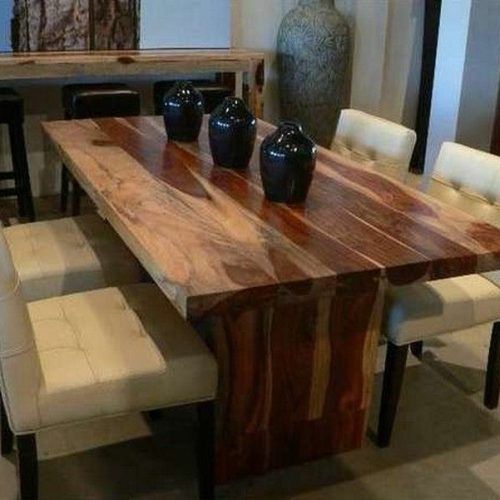 Solid Wood Dining Tables (Photo 2 of 20)