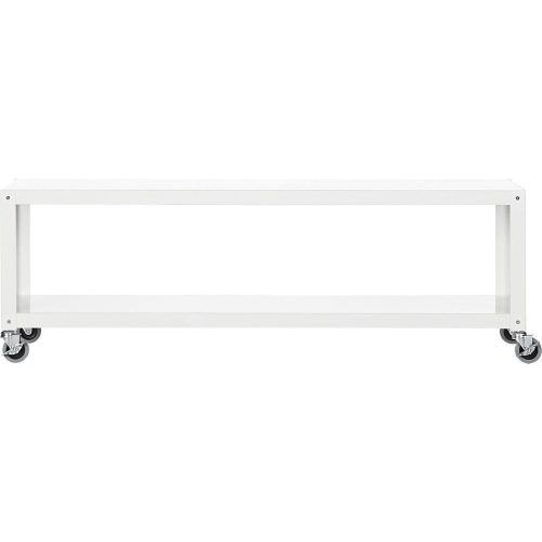 Go-Cart White Rolling Coffee Tables (Photo 3 of 20)