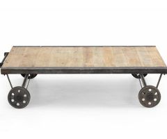 The 20 Best Collection of Natural Wheel Coffee Tables