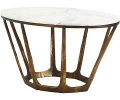 The 20 Best Collection of Parker Oval Marble Coffee Tables