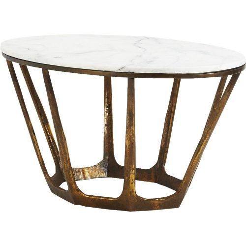 Parker Oval Marble Coffee Tables (Photo 1 of 20)