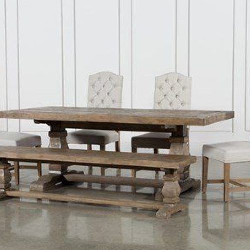 Jaxon Grey 6 Piece Rectangle Extension Dining Sets With Bench & Uph Chairs (Photo 19 of 20)