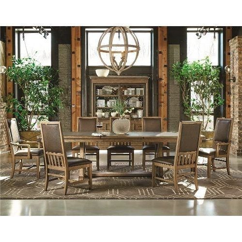 Chandler 7 Piece Extension Dining Sets With Wood Side Chairs (Photo 17 of 20)