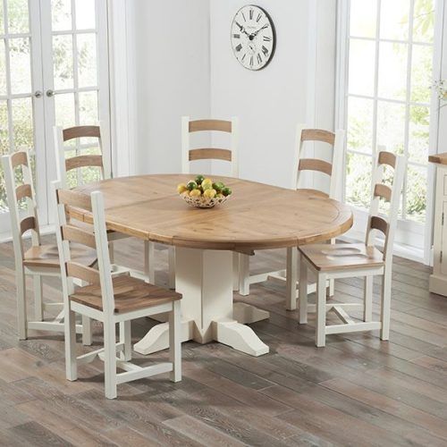 Round Extendable Dining Tables And Chairs (Photo 6 of 20)