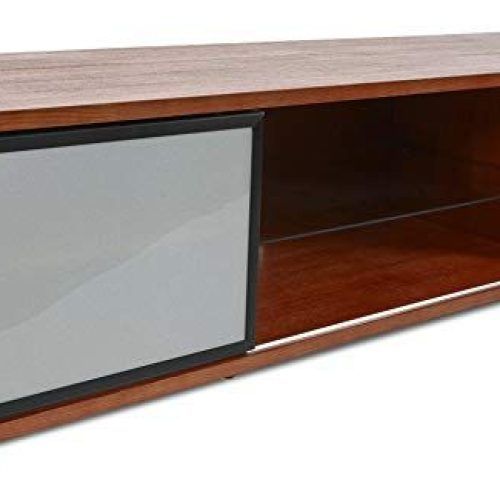 Wide Tv Stands Entertainment Center Columbia Walnut/Black (Photo 2 of 20)