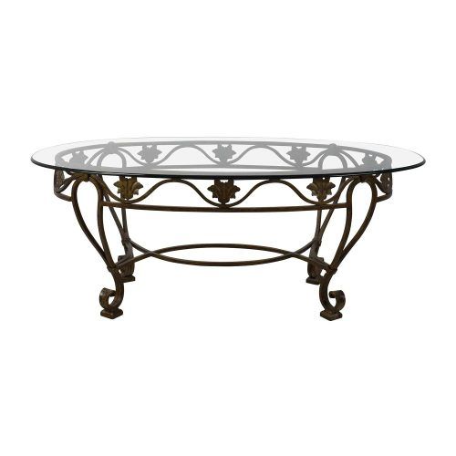 Antique Glass Top Coffee Tables (Photo 9 of 20)
