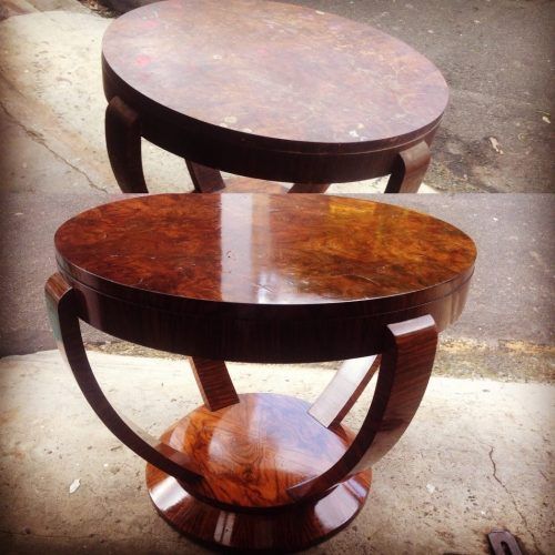 Antiqued Art Deco Coffee Tables (Photo 20 of 20)