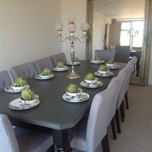 Black 8 Seater Dining Tables (Photo 3 of 20)