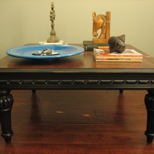 Black And Oak Brown Coffee Tables (Photo 20 of 20)