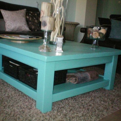 Blue Coffee Tables (Photo 5 of 20)