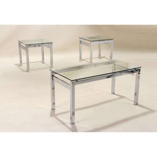 Chrome And Glass Coffee Tables (Photo 10 of 20)