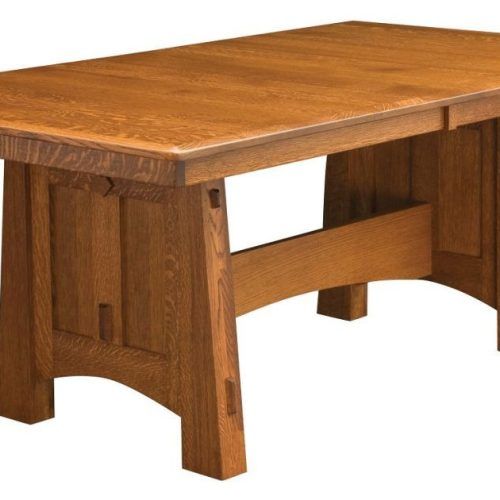 Warnock Butterfly Leaf Trestle Dining Tables (Photo 3 of 20)