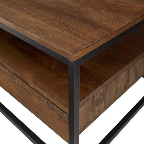 Corey Rustic Brown Accent Tables (Photo 7 of 20)