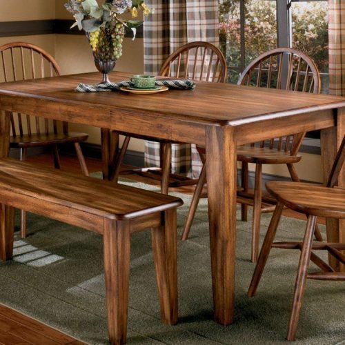 Craftsman 7 Piece Rectangular Extension Dining Sets With Arm & Uph Side Chairs (Photo 12 of 20)