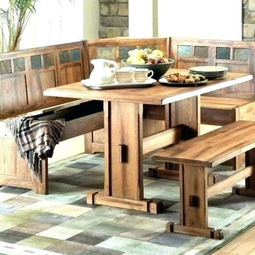 Denzel 5 Piece Counter Height Breakfast Nook Dining Sets (Photo 18 of 20)