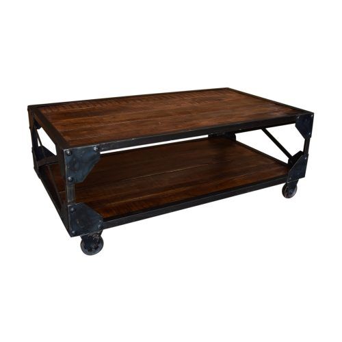Dravens Industrial Cherry Coffee Tables (Photo 14 of 20)