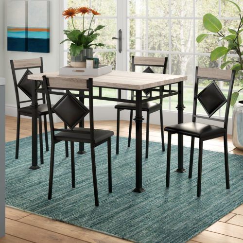 Autberry 5 Piece Dining Sets (Photo 19 of 20)