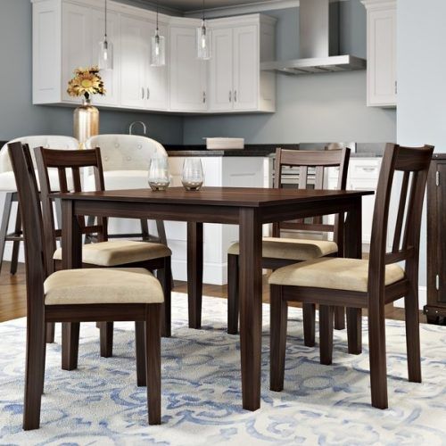 Craftsman 5 Piece Round Dining Sets With Side Chairs (Photo 4 of 20)