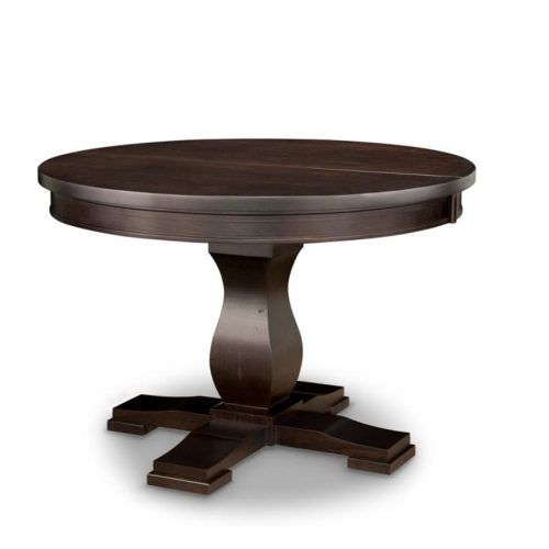 Gaspard Maple Solid Wood Pedestal Dining Tables (Photo 17 of 20)