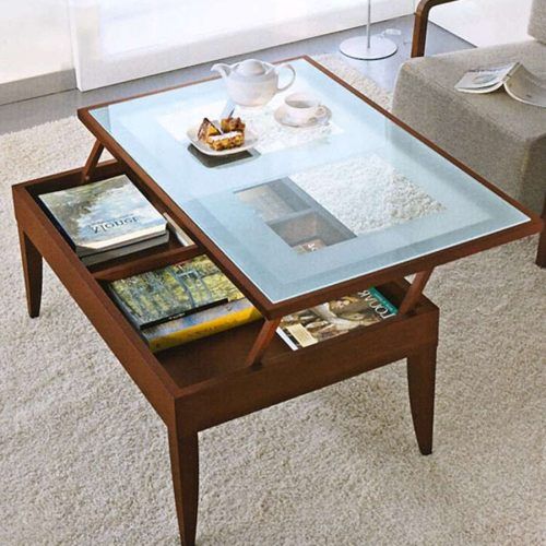 Glass Top Storage Coffee Tables (Photo 13 of 20)