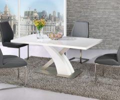20 Best Collection of Gloss White Dining Tables