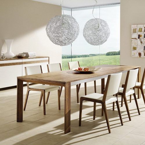 Modern Dining Tables And Chairs (Photo 19 of 20)
