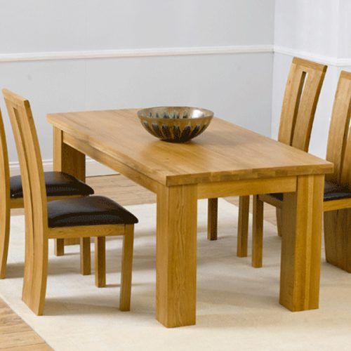 Oak Dining Tables And 4 Chairs (Photo 10 of 20)