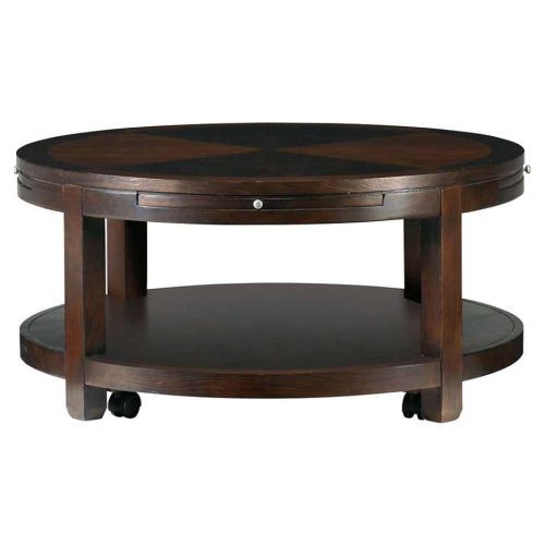 Round Coffee Tables With Drawer (Photo 8 of 20)