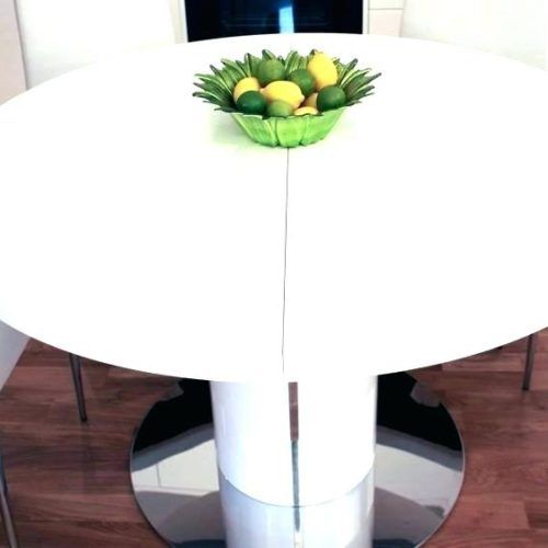 Round White Extendable Dining Tables (Photo 13 of 20)