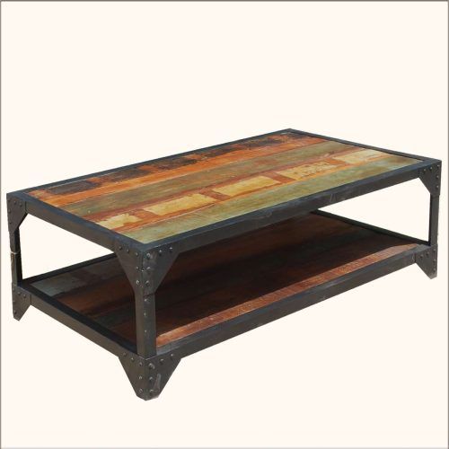 Rustic Coffee Tables With Bottom Shelf (Photo 20 of 20)