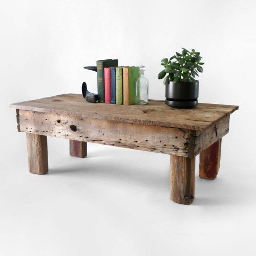 Rustic Wooden Coffee Tables (Photo 14 of 20)