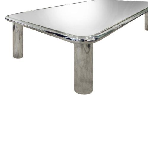 Silver Mirror And Chrome Coffee Tables (Photo 13 of 20)
