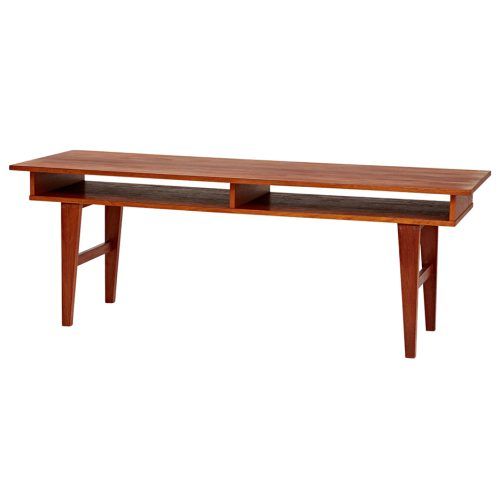 Solid Hardwood Rectangle Mid Century Modern Coffee Tables (Photo 8 of 20)