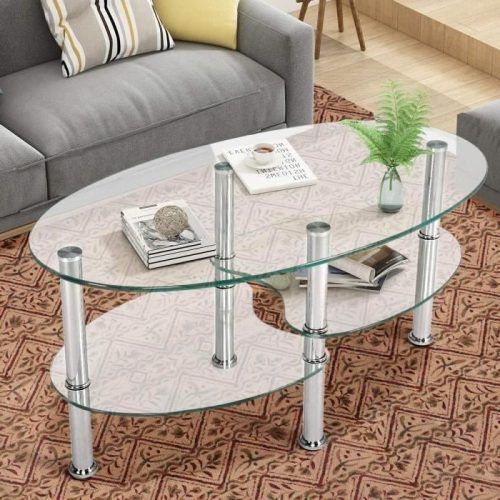 Tempered Glass Coffee Tables (Photo 2 of 20)