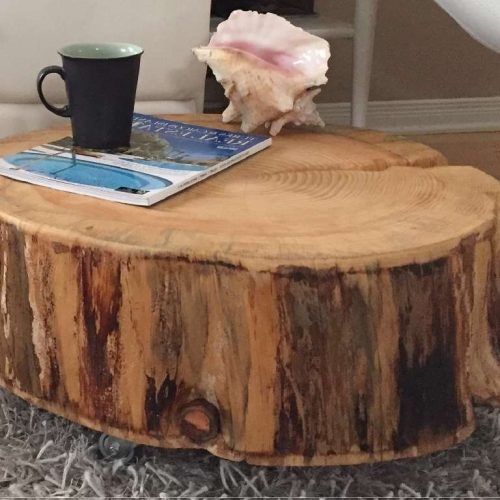 Tree Trunk Coffee Table (Photo 12 of 20)