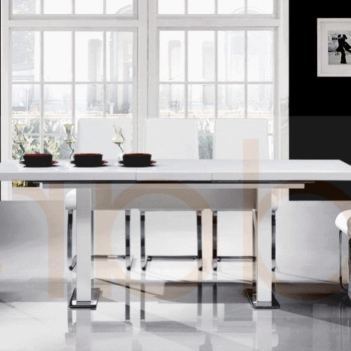 White Dining Tables 8 Seater (Photo 4 of 20)