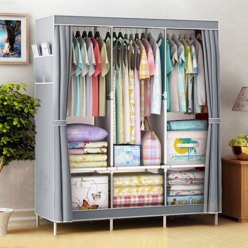 Extra-Wide Portable Wardrobes (Photo 9 of 20)