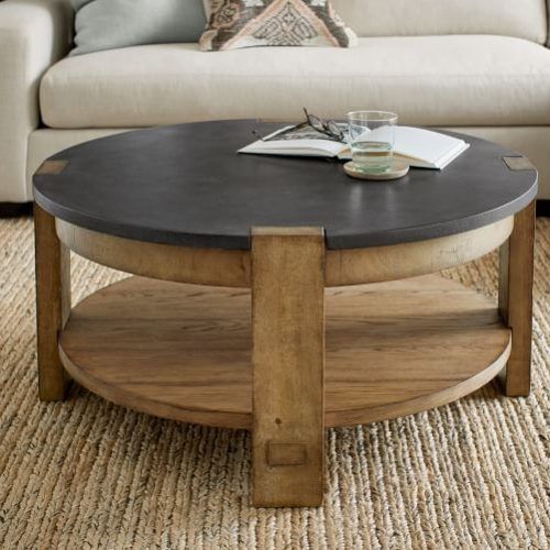 Rustic Round Coffee Tables (Photo 7 of 20)