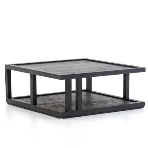 Black Square Coffee Tables (Photo 6 of 20)