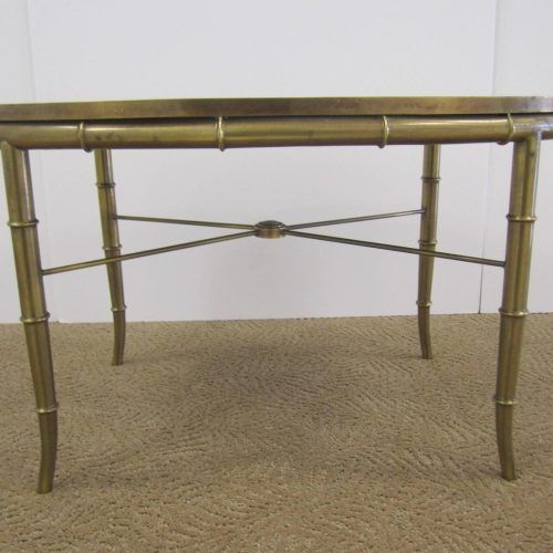 Antique Brass Round Cocktail Tables (Photo 13 of 20)