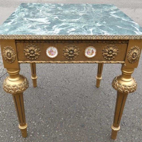 Antique White Black Coffee Tables (Photo 17 of 20)