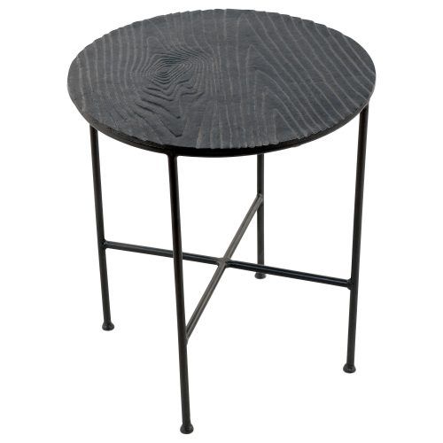 Bale Rustic Grey Round Cocktail Tables With Storage (Photo 9 of 20)