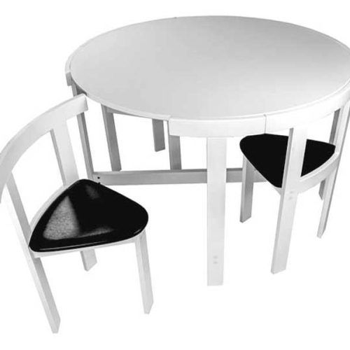 Black Folding Dining Tables And Chairs (Photo 13 of 20)