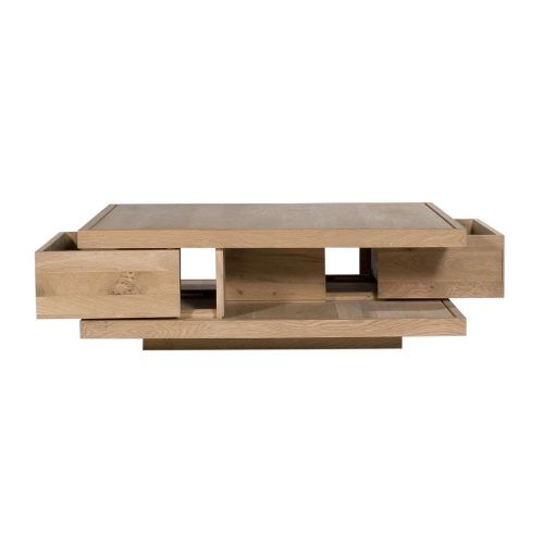 Contemporary Oak Coffee Table (Photo 9 of 20)