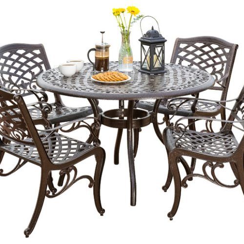 Kirsten 5 Piece Dining Sets (Photo 11 of 20)